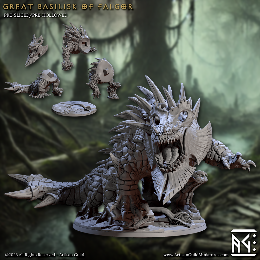 Lizardmen of Falgor's Swamp Set 74 (Artisan Guild)