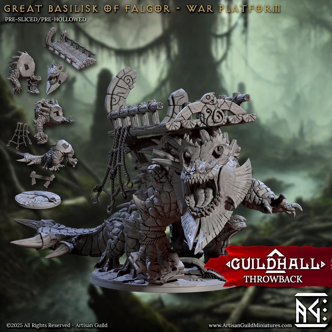 Lizardmen of Falgor's Swamp Set 74 (Artisan Guild)