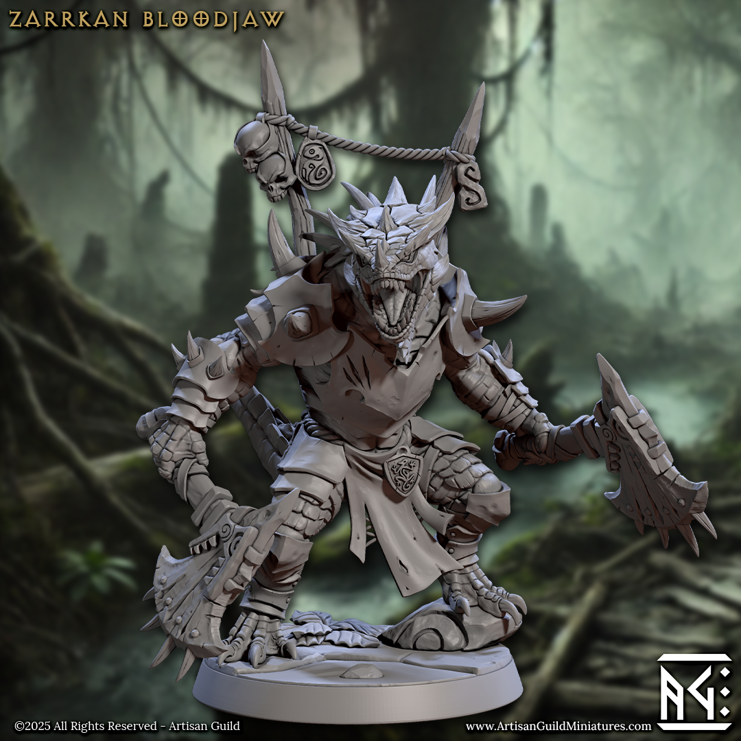 Lizardmen of Falgor's Swamp Set 74 (Artisan Guild)