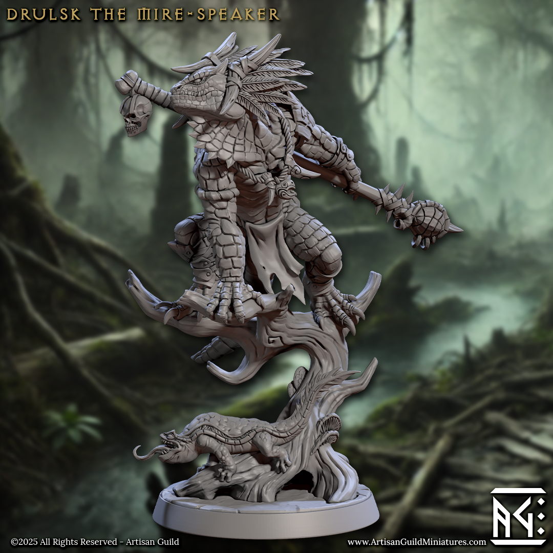 Lizardmen of Falgor's Swamp Set 74 (Artisan Guild)