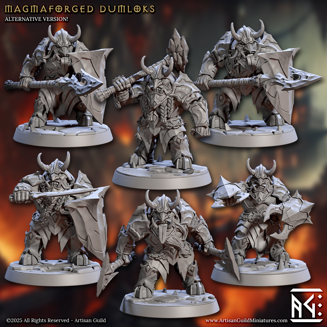 Magmaforged Dwarves of the Depths Set 72 (Artisan Guild)