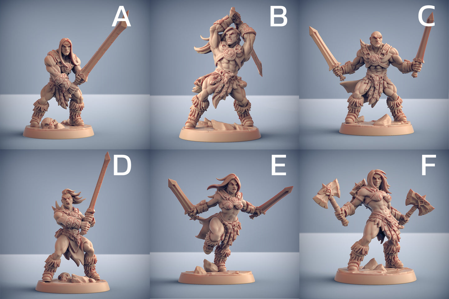 Dragonpeck Barbarians Set 32 (Artisan Guild)