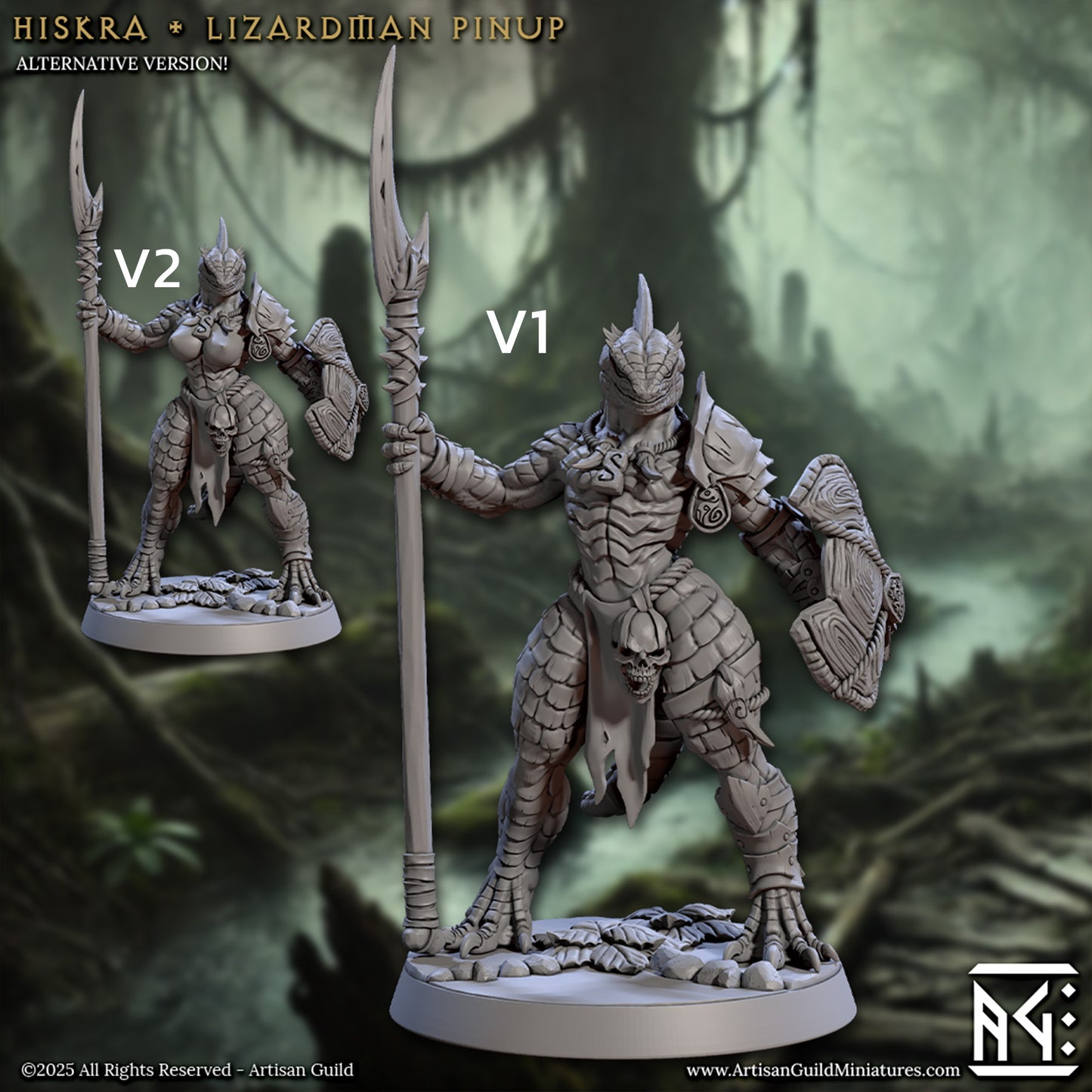 Lizardmen of Falgor's Swamp Set 74 (Artisan Guild)