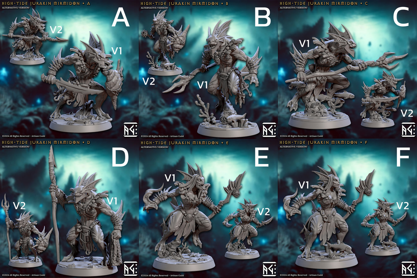 Mirmidons of the Death-Tide Set 64 (Artisan Guild)