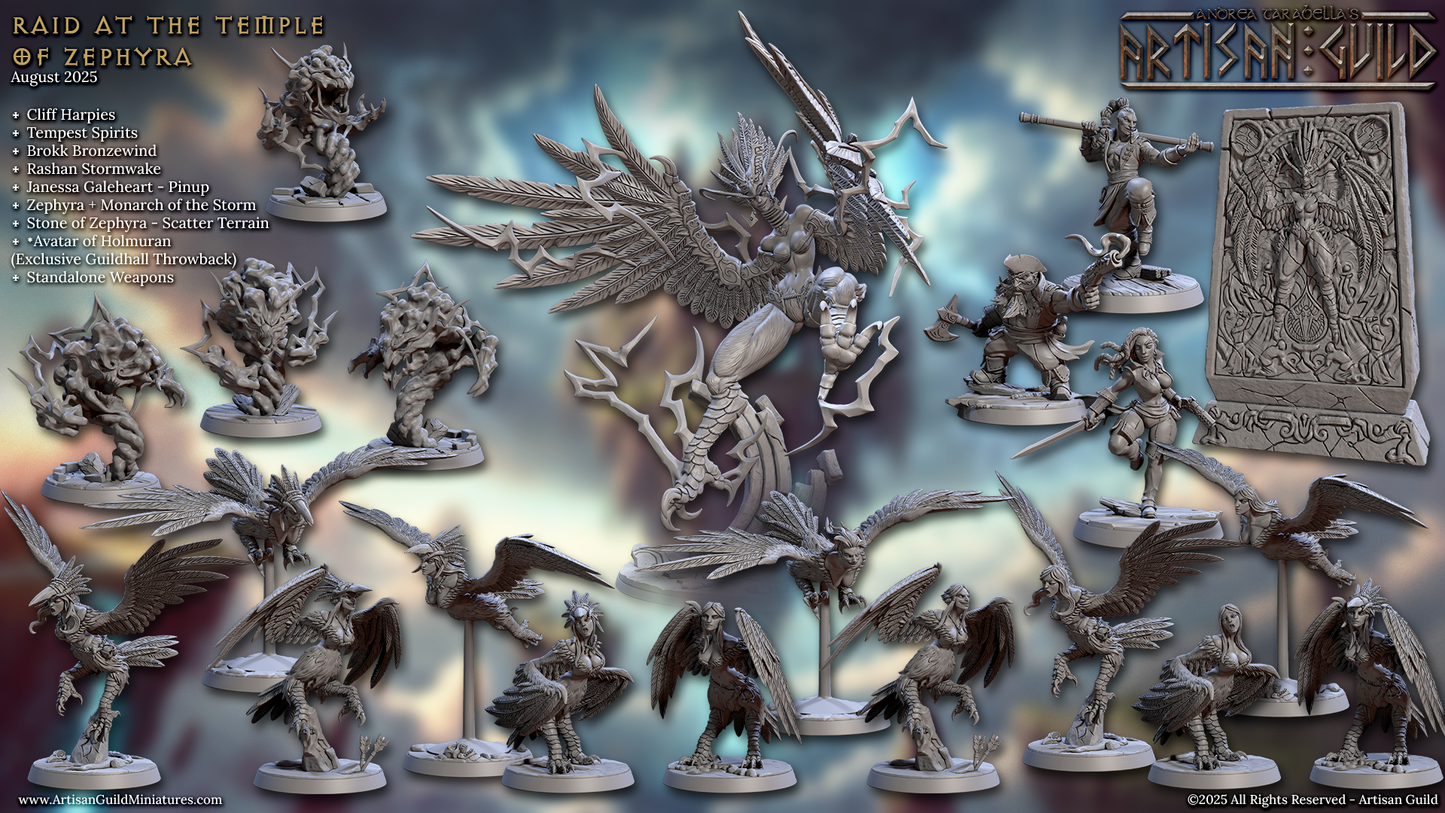 Raid at the Temple of Zyphyra Set 76 (Artisan Guild)