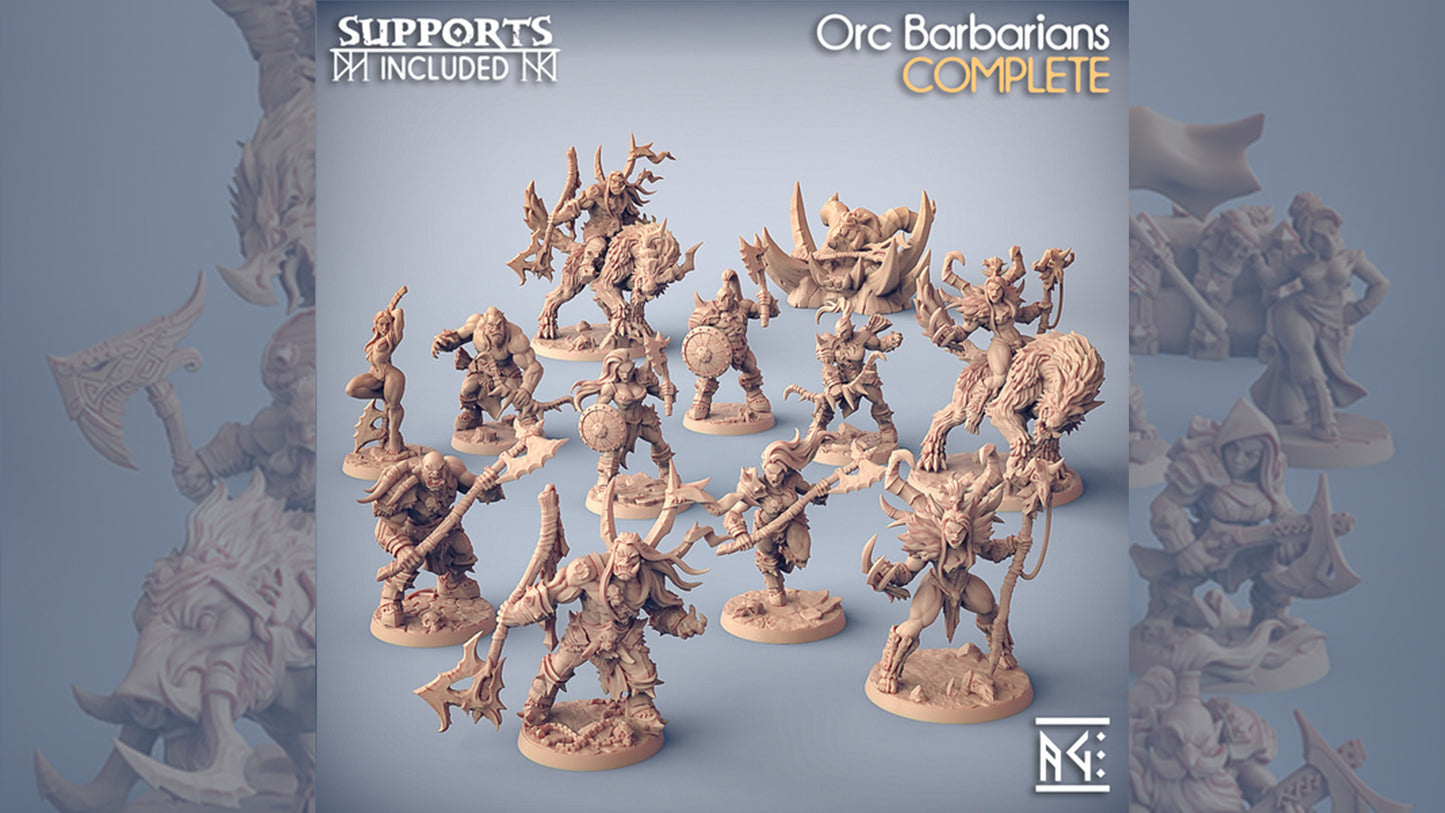 Orc Babarian Set 8 (Artisan Guild)