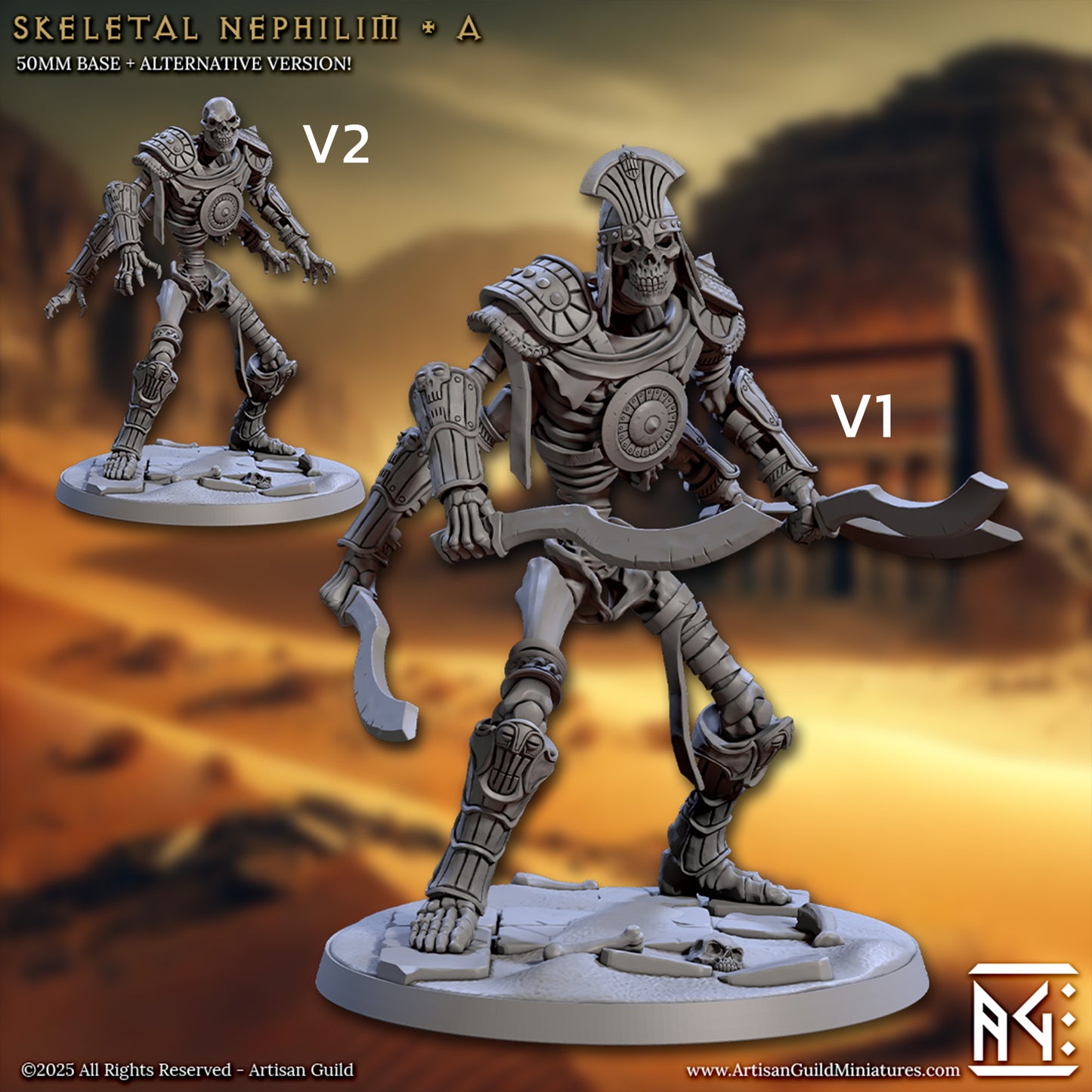 Tombsworn Skeletons of Denmora Set 73 (Artisan Guild)