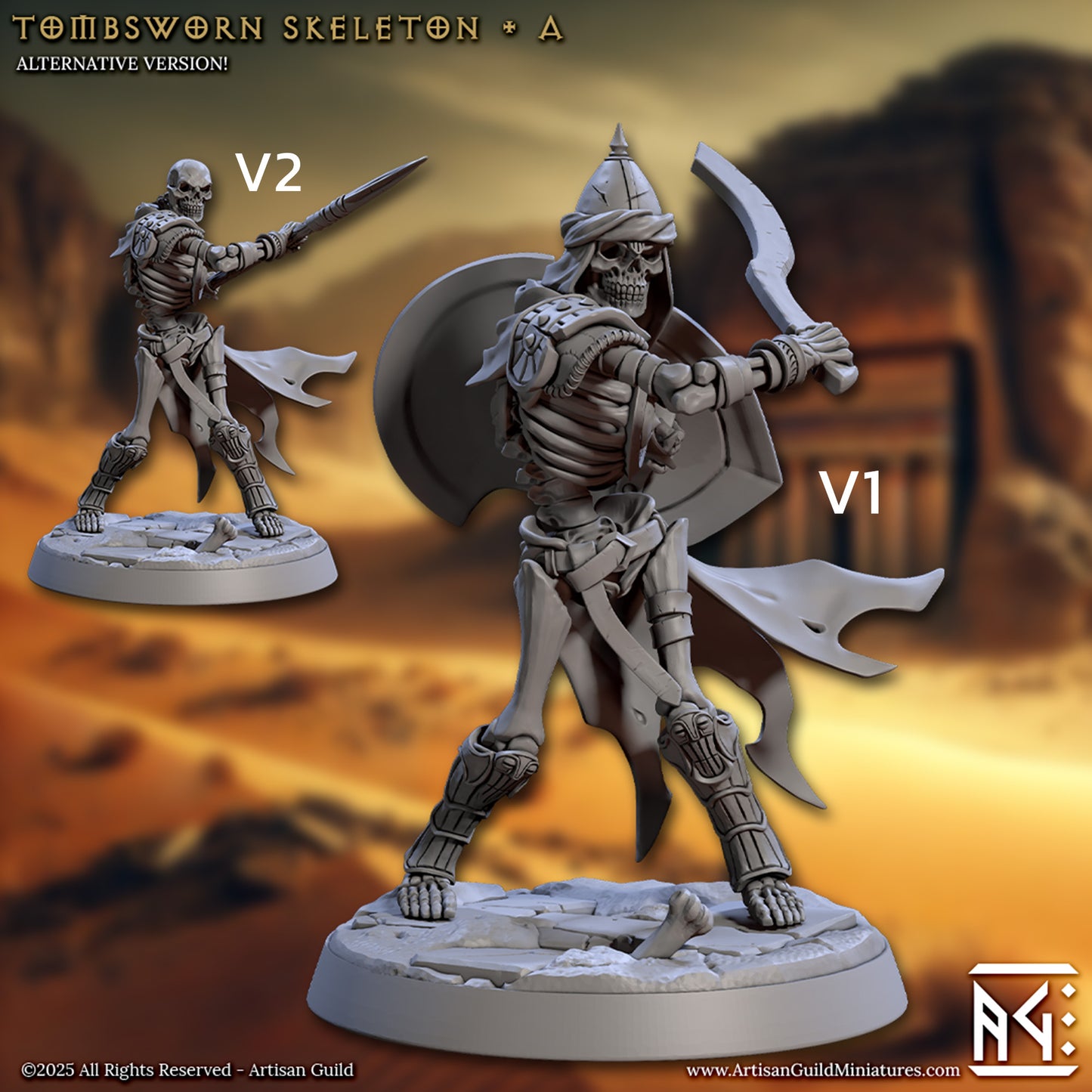 Tombsworn Skeletons of Denmora Set 73 (Artisan Guild)