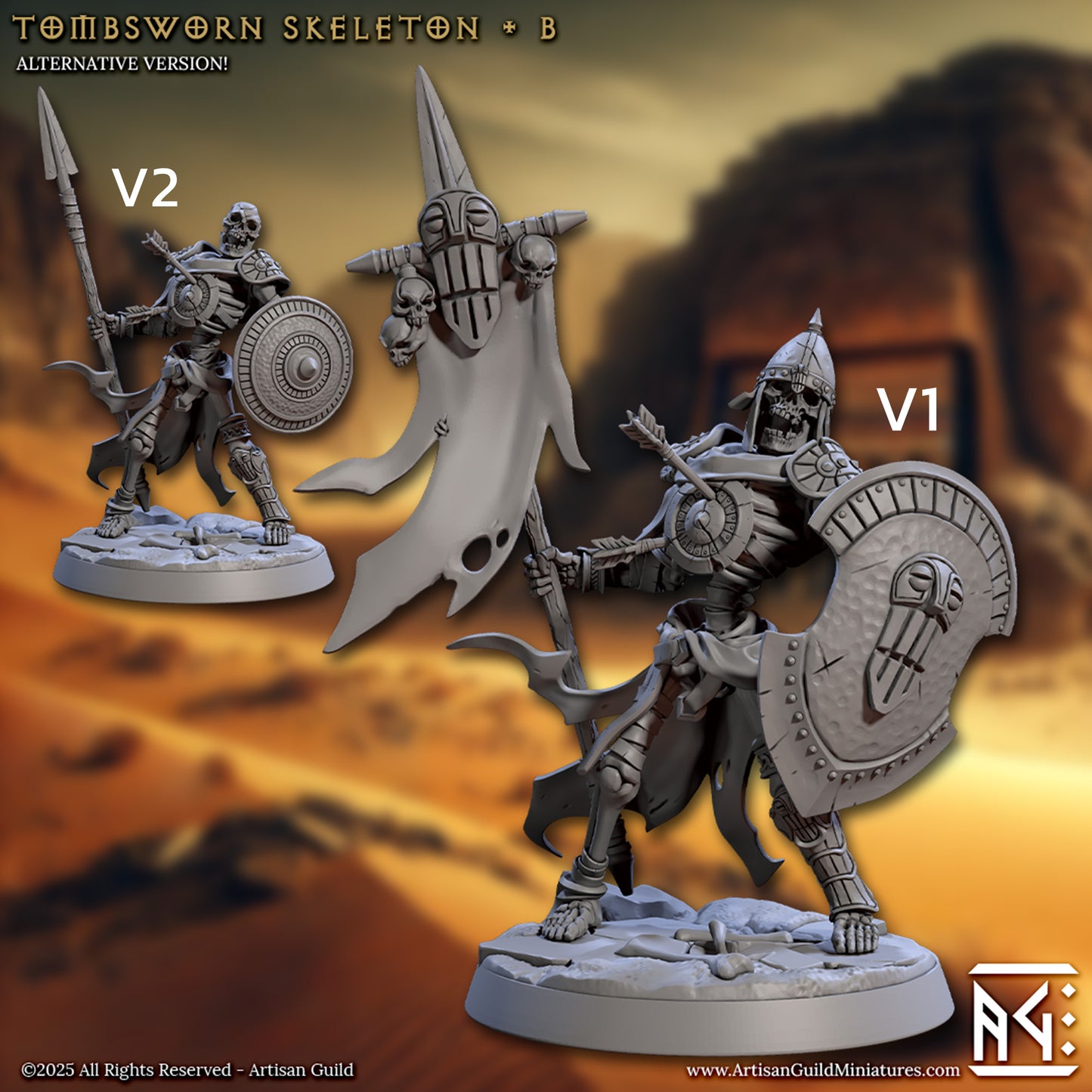 Tombsworn Skeletons of Denmora Set 73 (Artisan Guild)