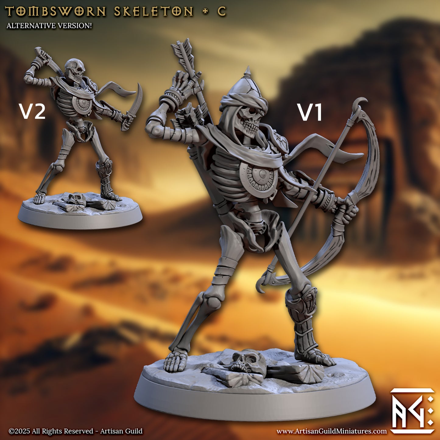 Tombsworn Skeletons of Denmora Set 73 (Artisan Guild)