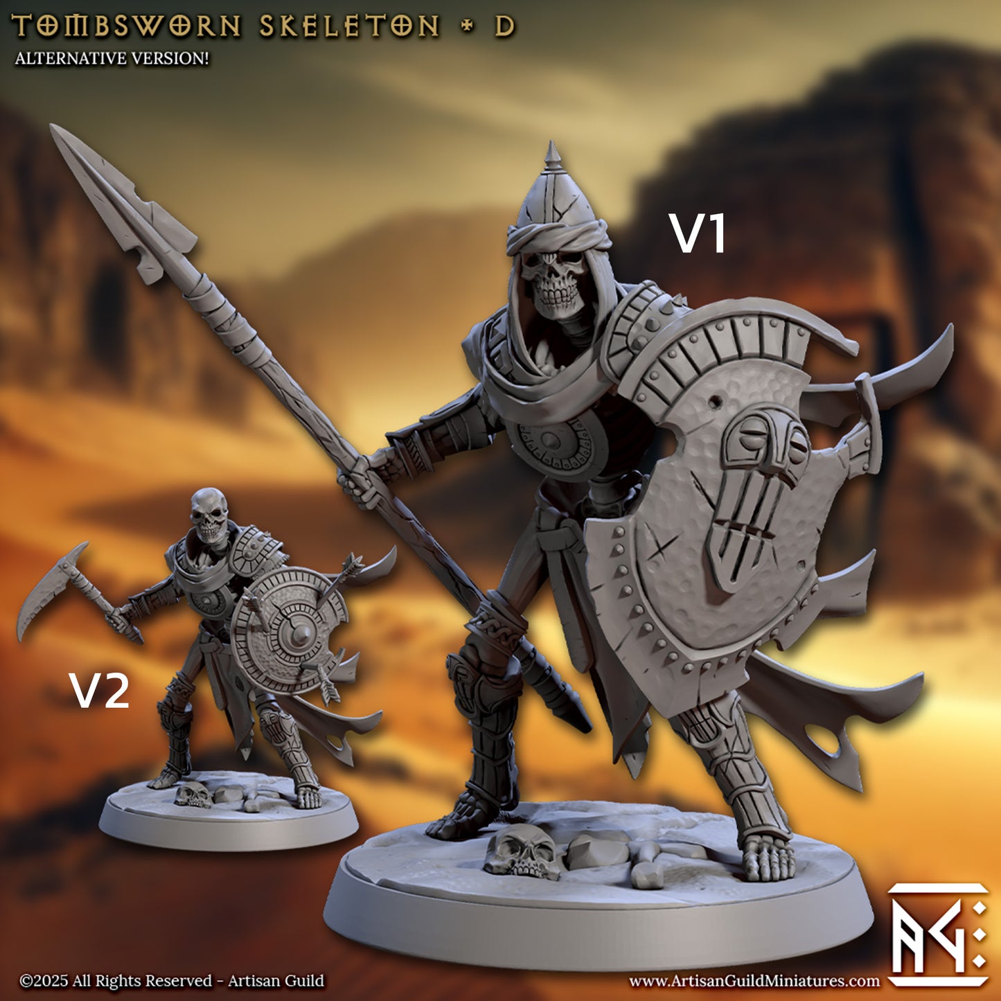 Tombsworn Skeletons of Denmora Set 73 (Artisan Guild)