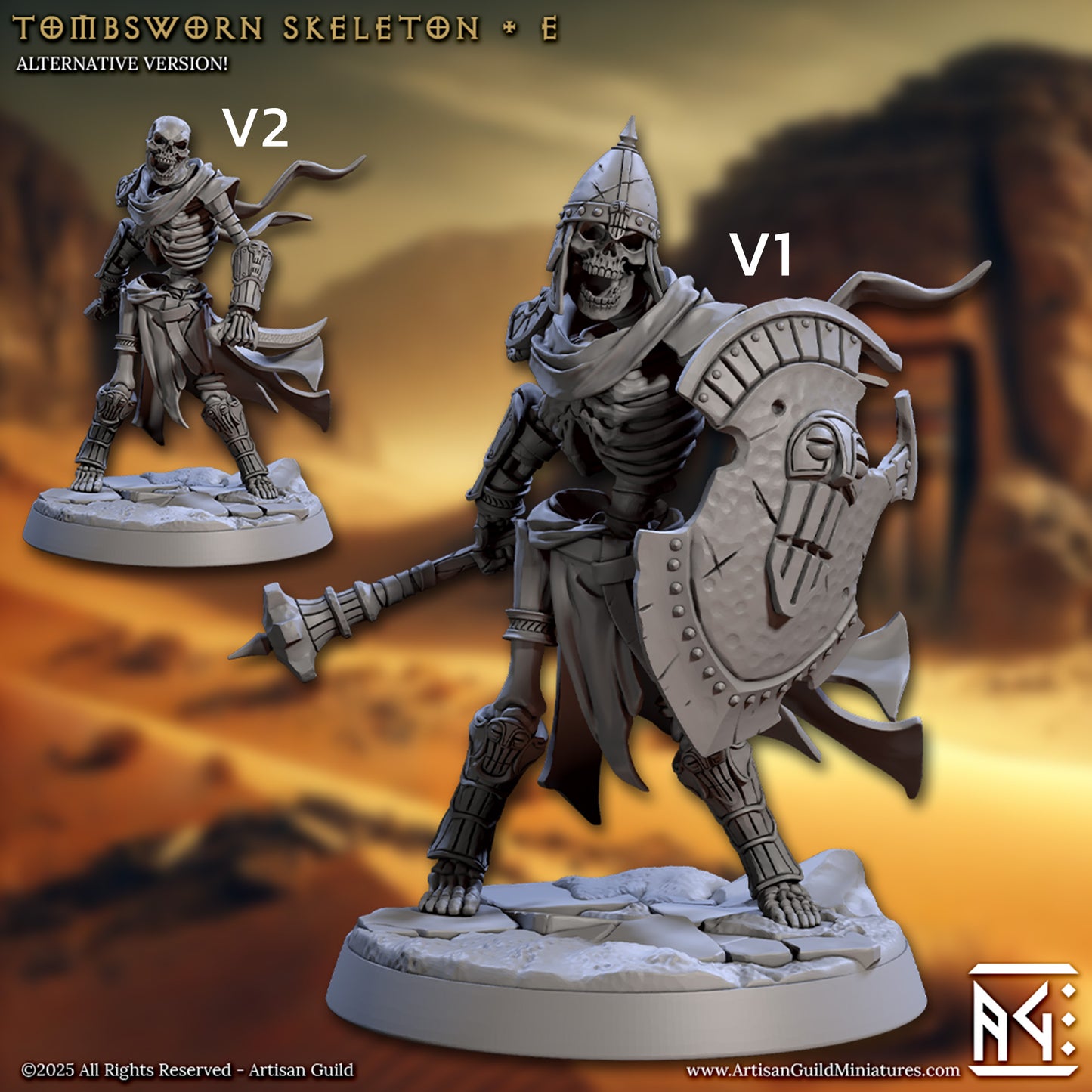 Tombsworn Skeletons of Denmora Set 73 (Artisan Guild)