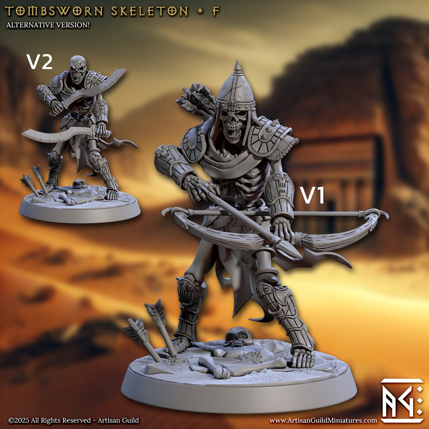 Tombsworn Skeletons of Denmora Set 73 (Artisan Guild)