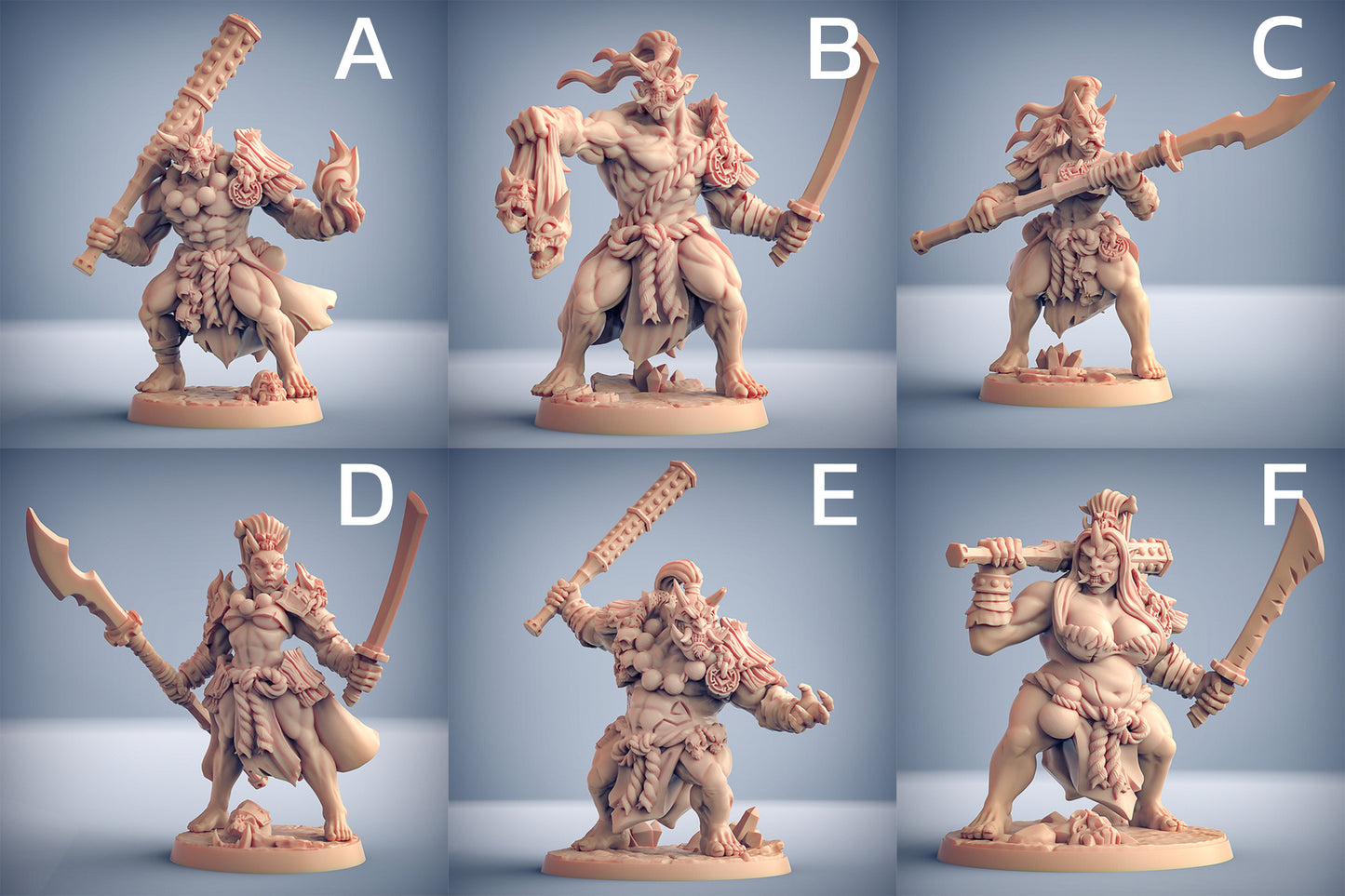 Oni Clan Orks Set 2 (Artisan Guild)