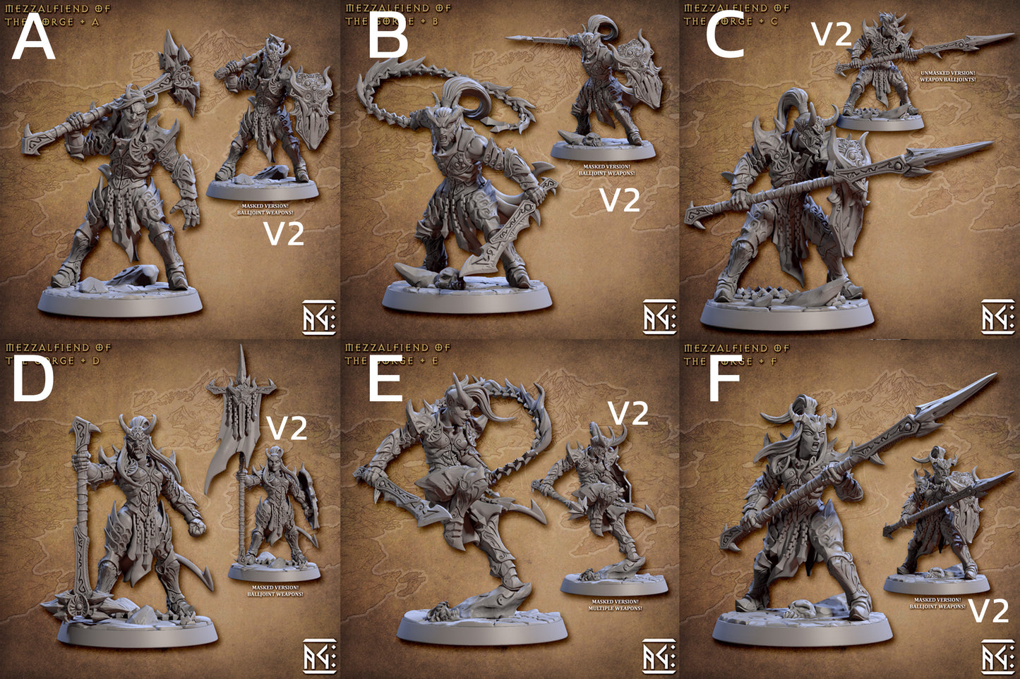 Demon King Spawn Set 39 (Artisan Guild)