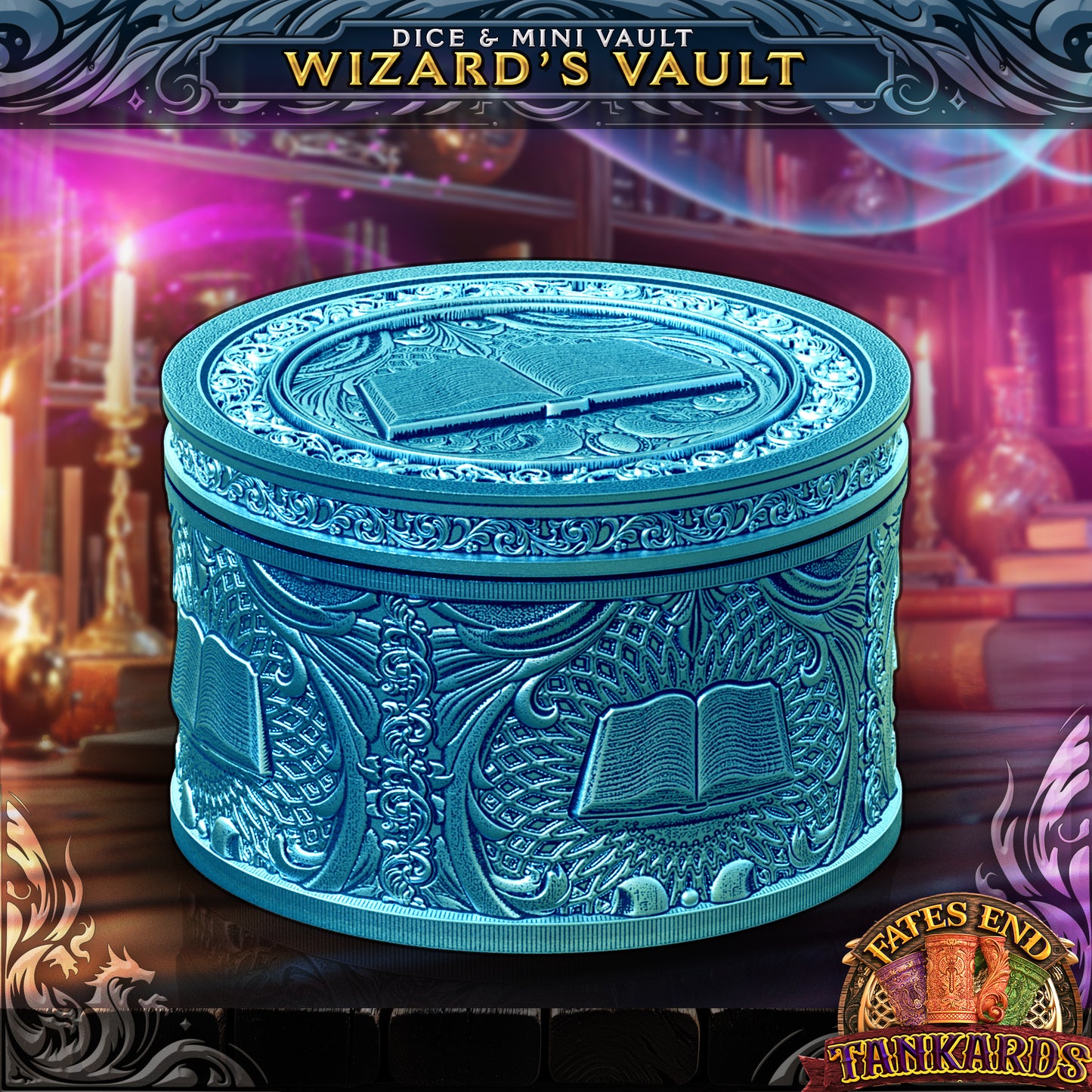 Wizard Class Dice Vault (Fates End)