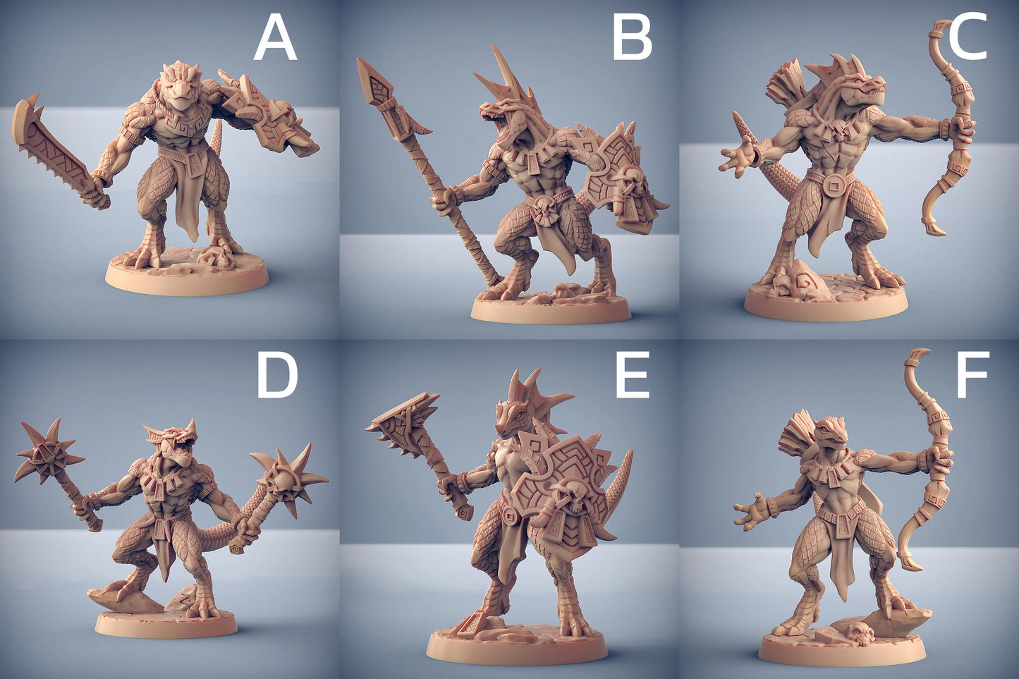 Goldmaw Lizards Set 16 (Artisan Guild)
