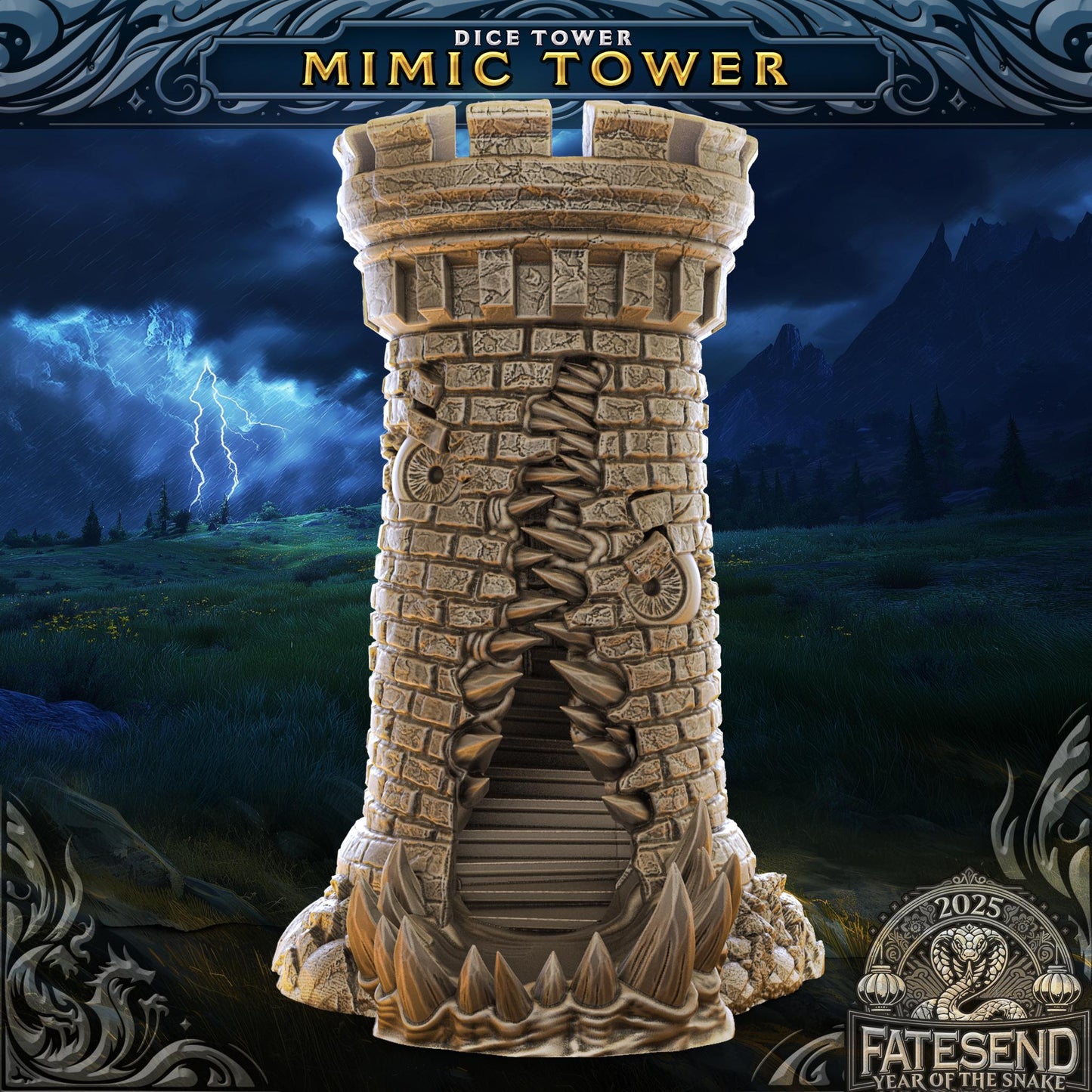 Mimic V2 Dice Tower (Fates End)