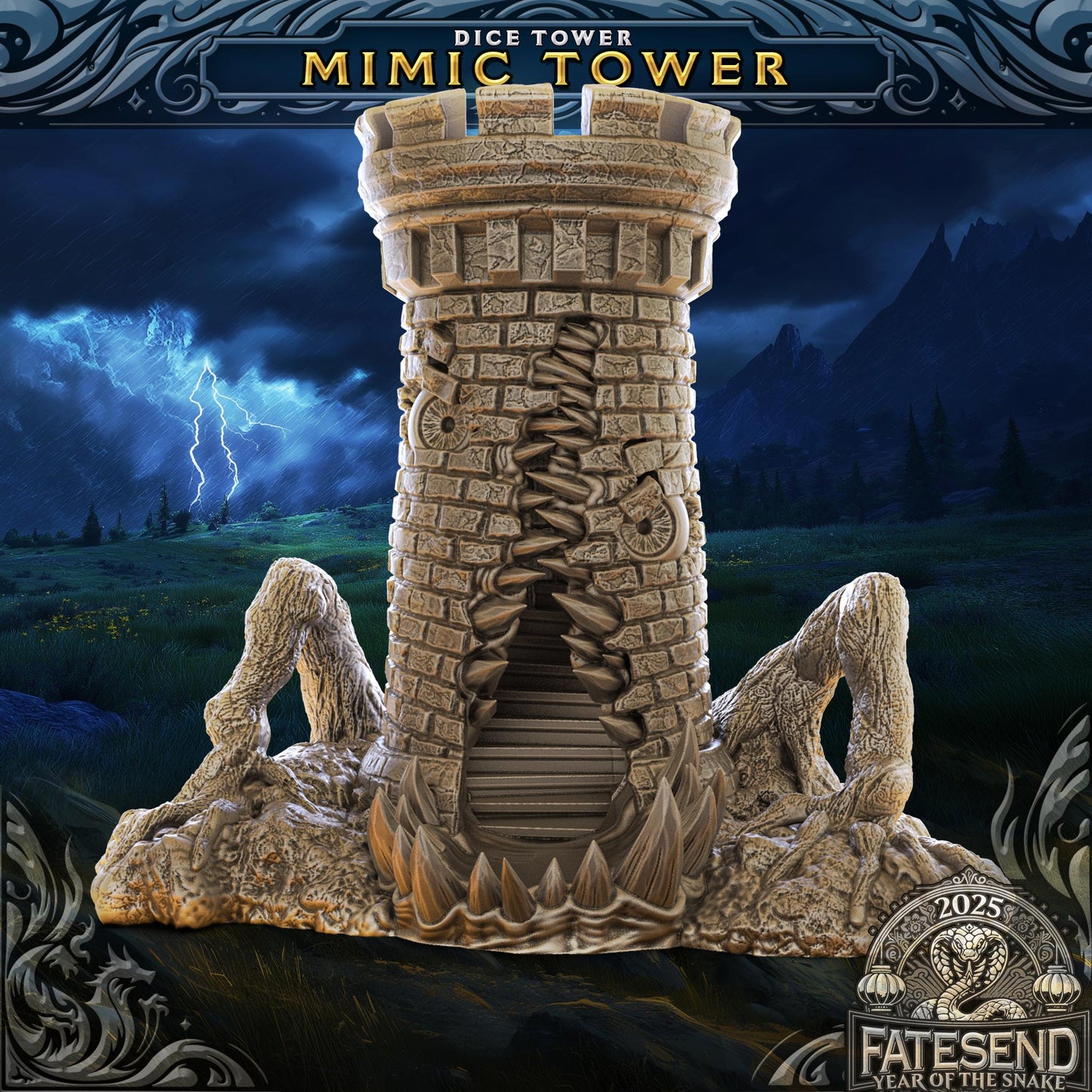 Mimic V1 Dice Tower (Fates End)