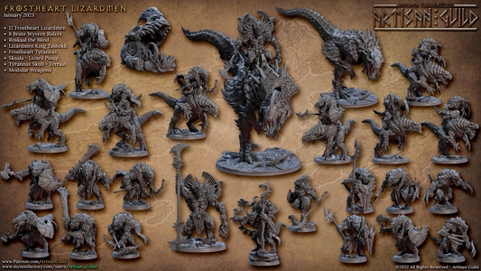 Frostheart Lizardmen Set 45 (Artisan Guild)