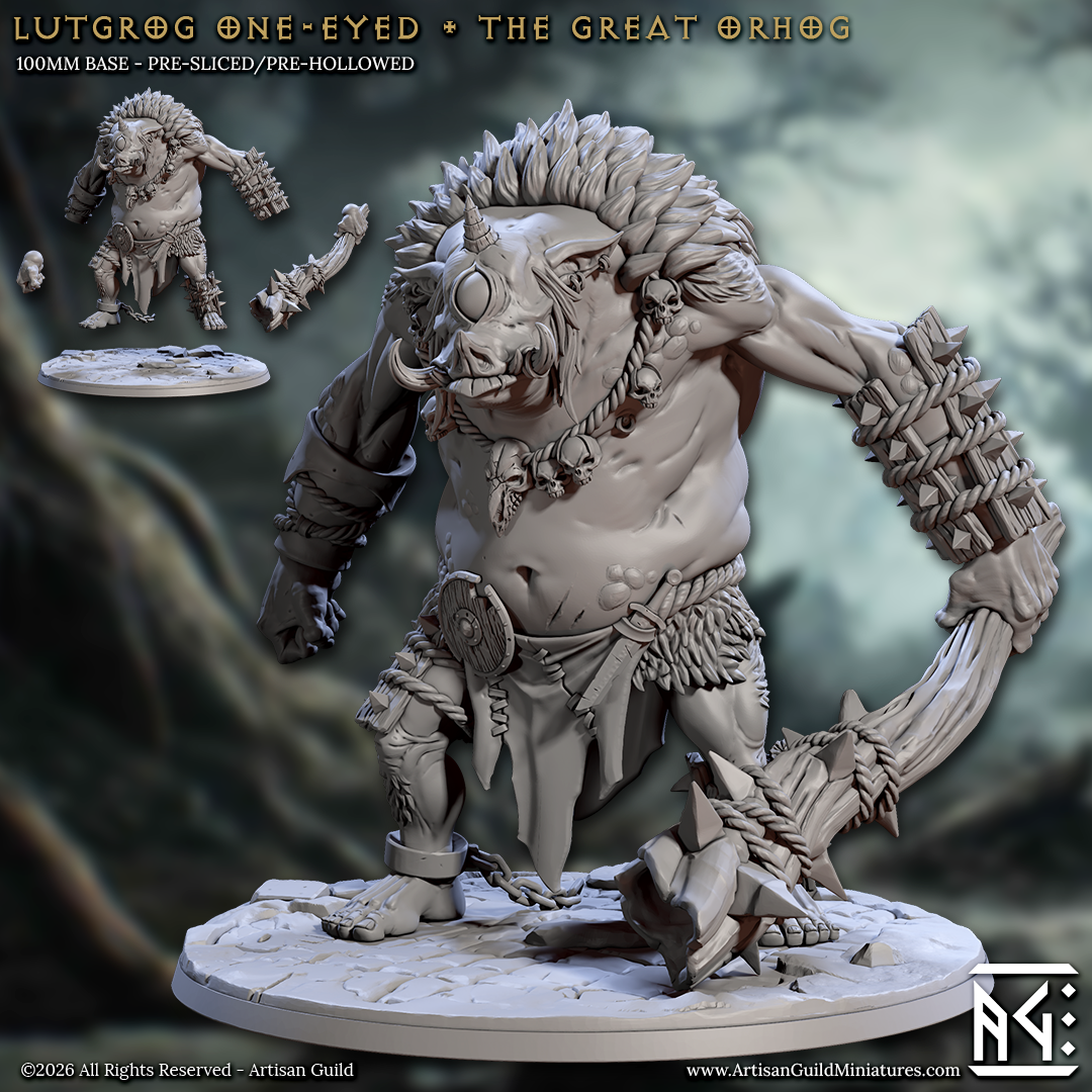 Orhogs The Pig Orc Warband - Set 85 (Artisan Guild)