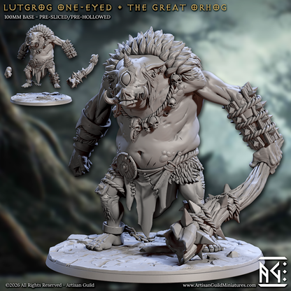 Orhogs The Pig Orc Warband - Set 85 (Artisan Guild)