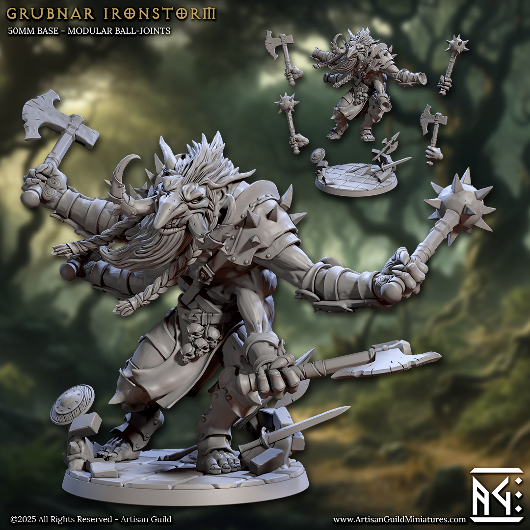 Ironkeep Wartrolls Set 79 (Artisan Guild)