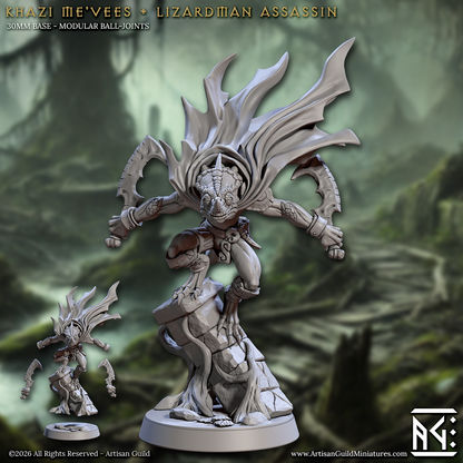 Lizardmen of Falgor's Swamp II - Set 86 (Artisan Guild)