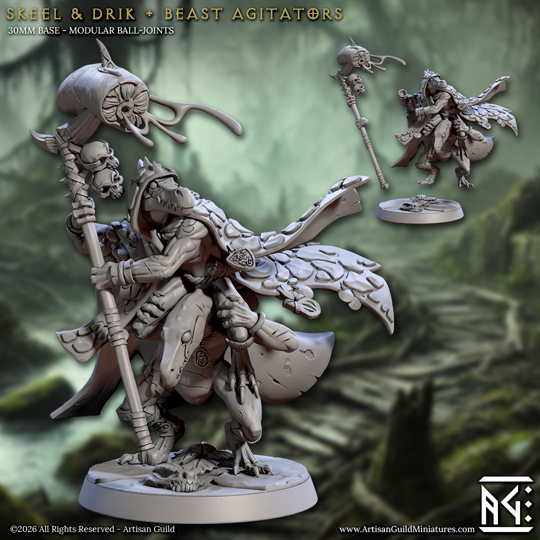 Lizardmen of Falgor's Swamp II - Set 86 (Artisan Guild)