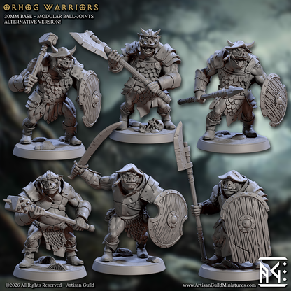 Orhogs The Pig Orc Warband - Set 85 (Artisan Guild)