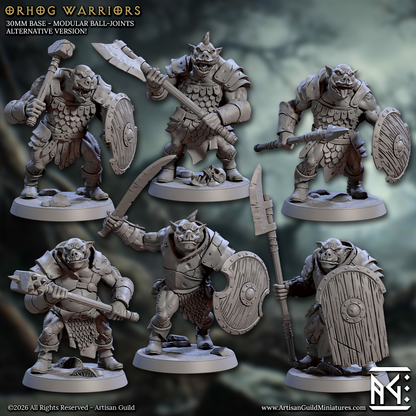 Orhogs The Pig Orc Warband - Set 85 (Artisan Guild)