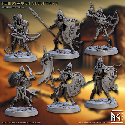 Tombsworn Skeletons of Denmora Set 73 (Artisan Guild)