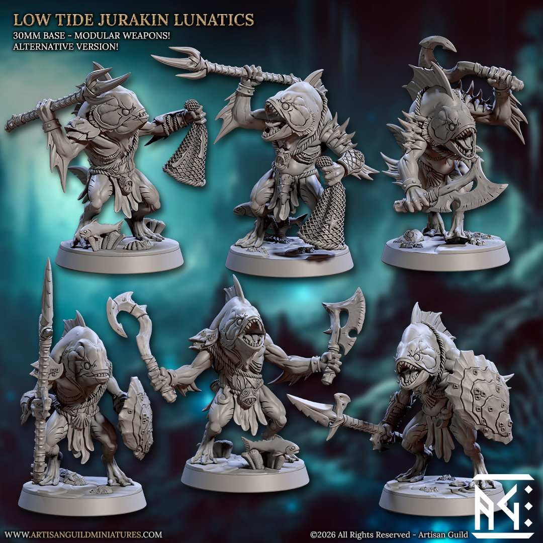 Low Tide Jurakin Lunatics - Set 89 (Artisan Guild)
