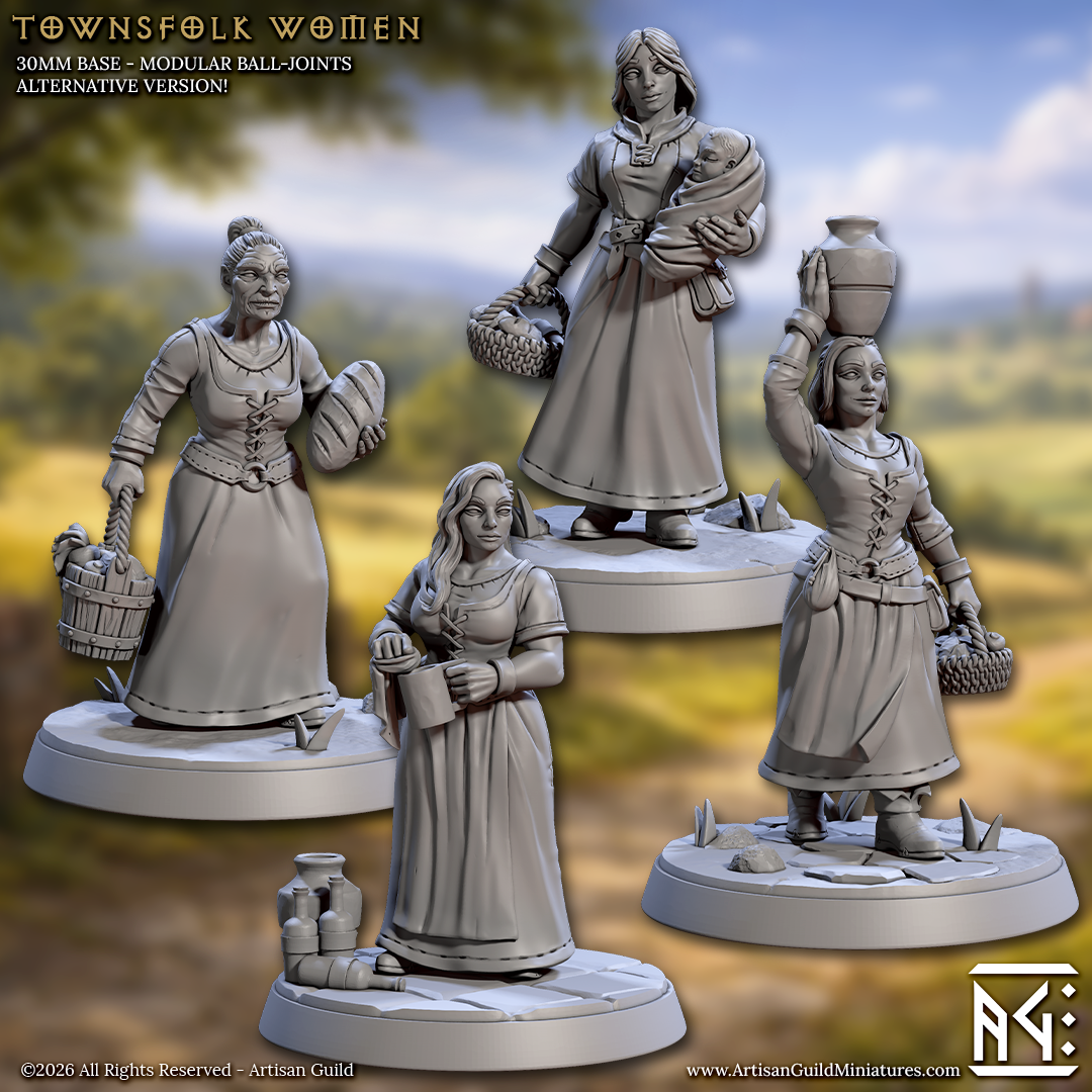 Villagers & Townfolk Vol. 1 Set 81 (Artisan Guild)