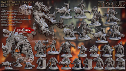 Magmaforged Dwarves of the Depths Set 72 (Artisan Guild)