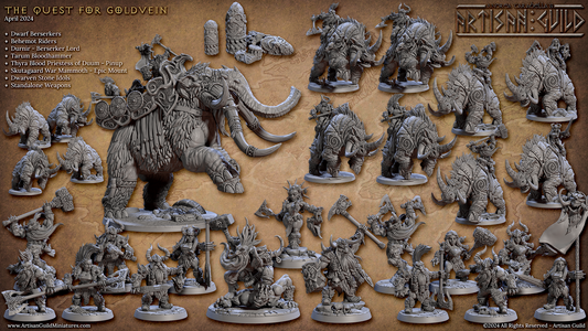 Dwarf Berserkers Set 60 (Artisan Guild)