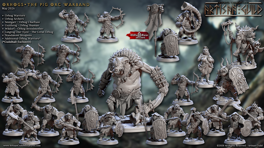Orhogs The Pig Orc Warband - Set 85 (Artisan Guild)