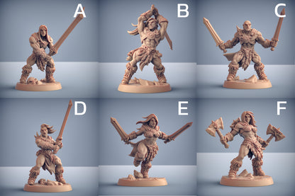 Dragonpeck Barbarians Set 32 (Artisan Guild)
