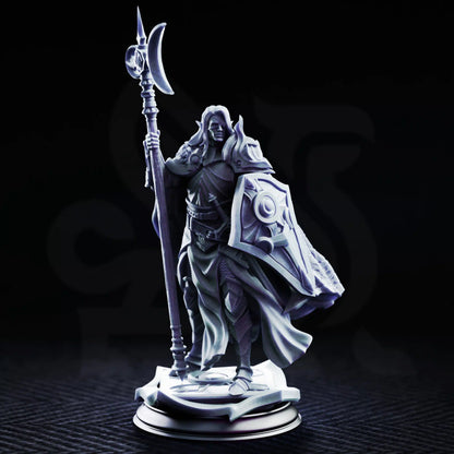 Schism of the Drow, Rollenspiel-Miniatur von DM Stash – Rückansicht