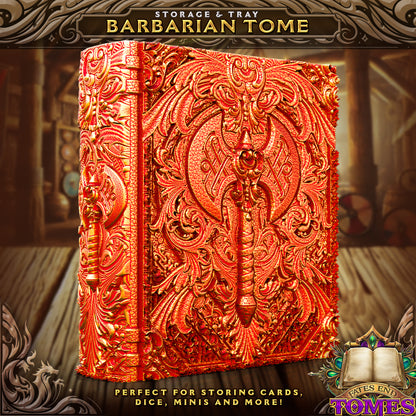 Barbarian Class Tome Book (Fates End)