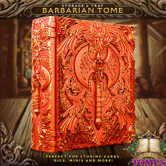 Barbarian Class Tome Book (Fates End)