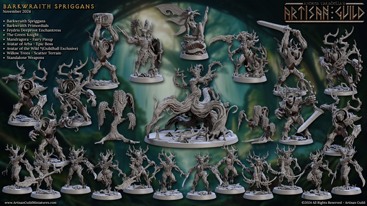 Barkwraith Spriggans Set 67 (Artisan Guild)
