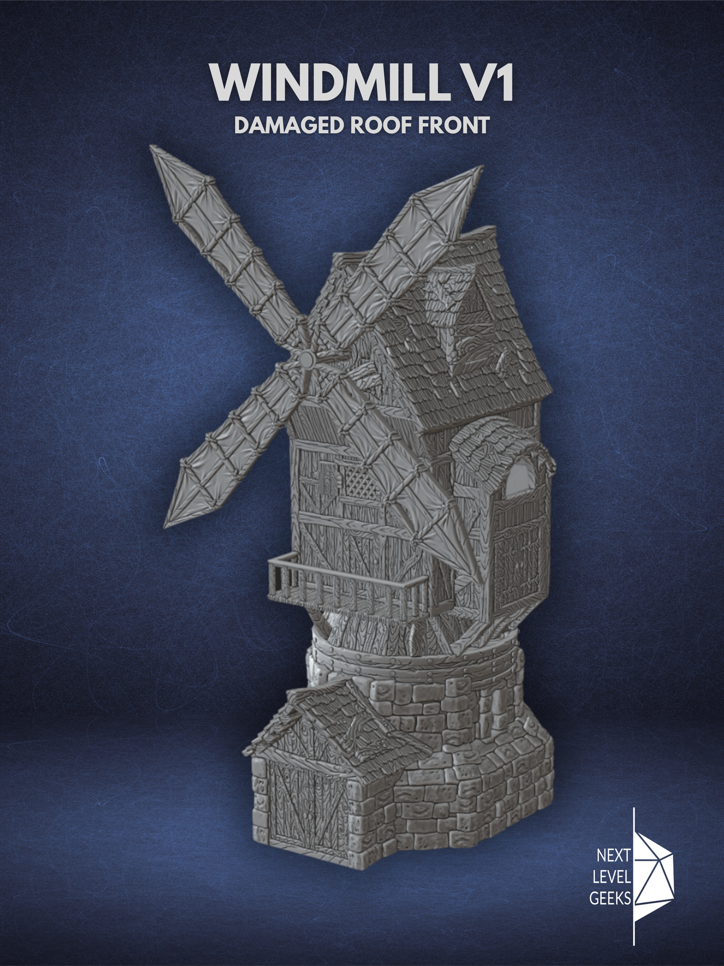 Windmill V1 Damaged Roof