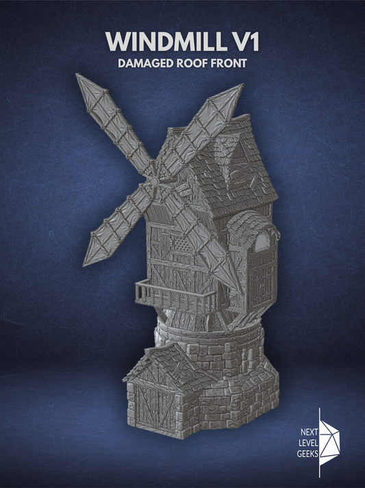 Windmill V1 Damaged Roof