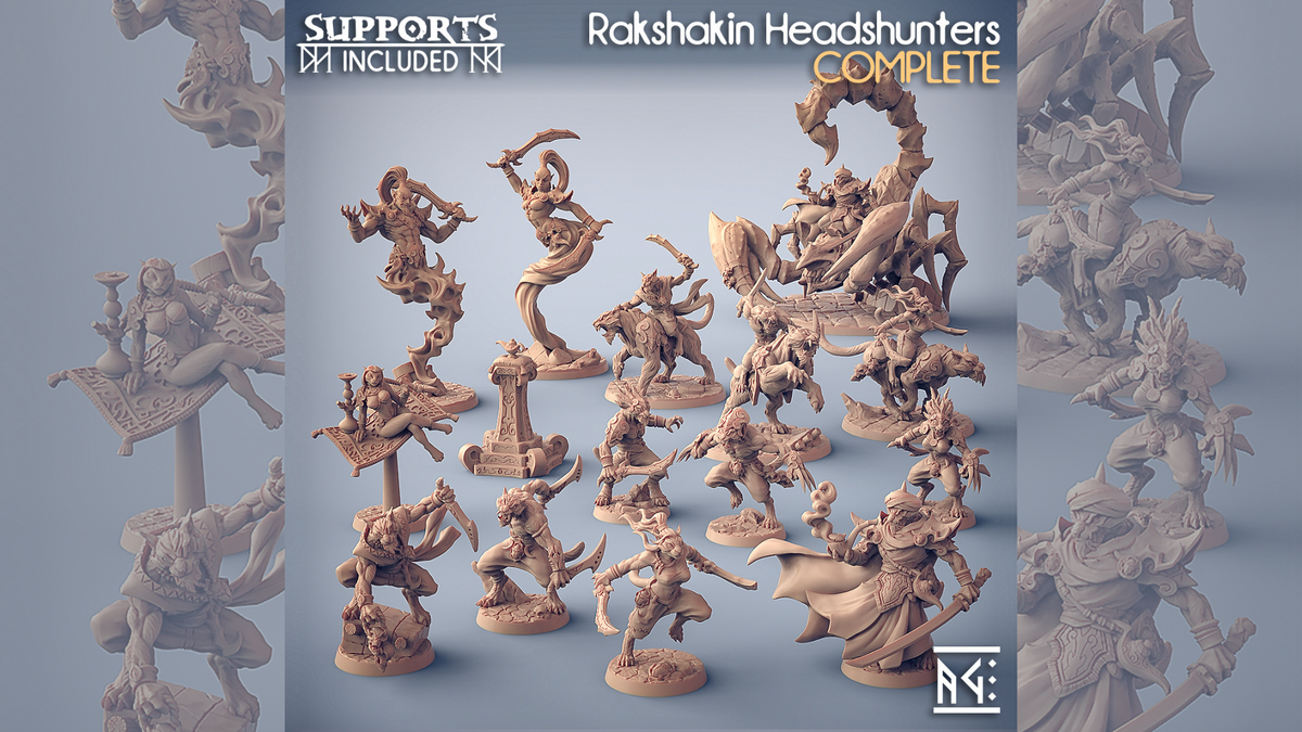 Rakshakin Headhunter Set 14 (Artisan Guild)