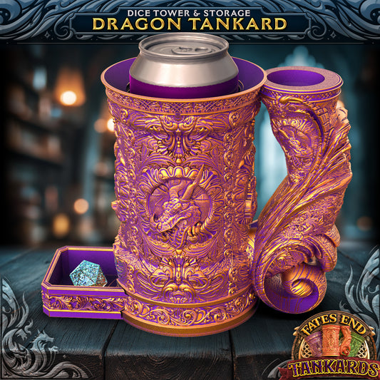 Dragon DiceTower & Flask (Fates End)