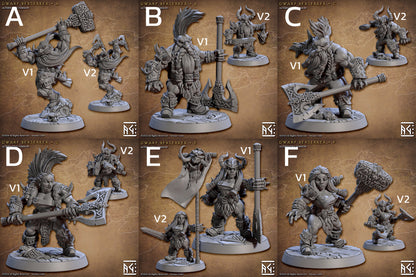 Dwarf Berserkers Set 60 (Artisan Guild)