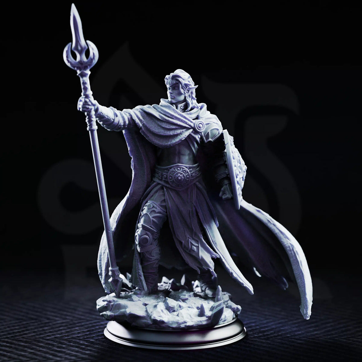 Schism of the Drow, Rollenspiel-Miniatur von DM Stash – weitere Perspektive