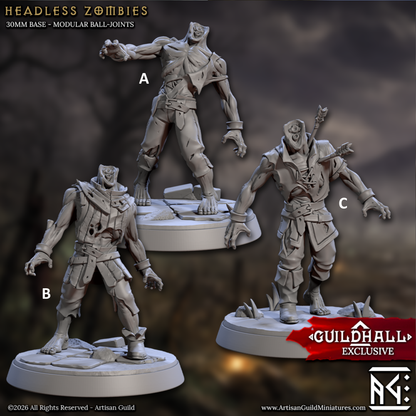 March of the Zombie Walkers Set 82 (Artisan Guild)