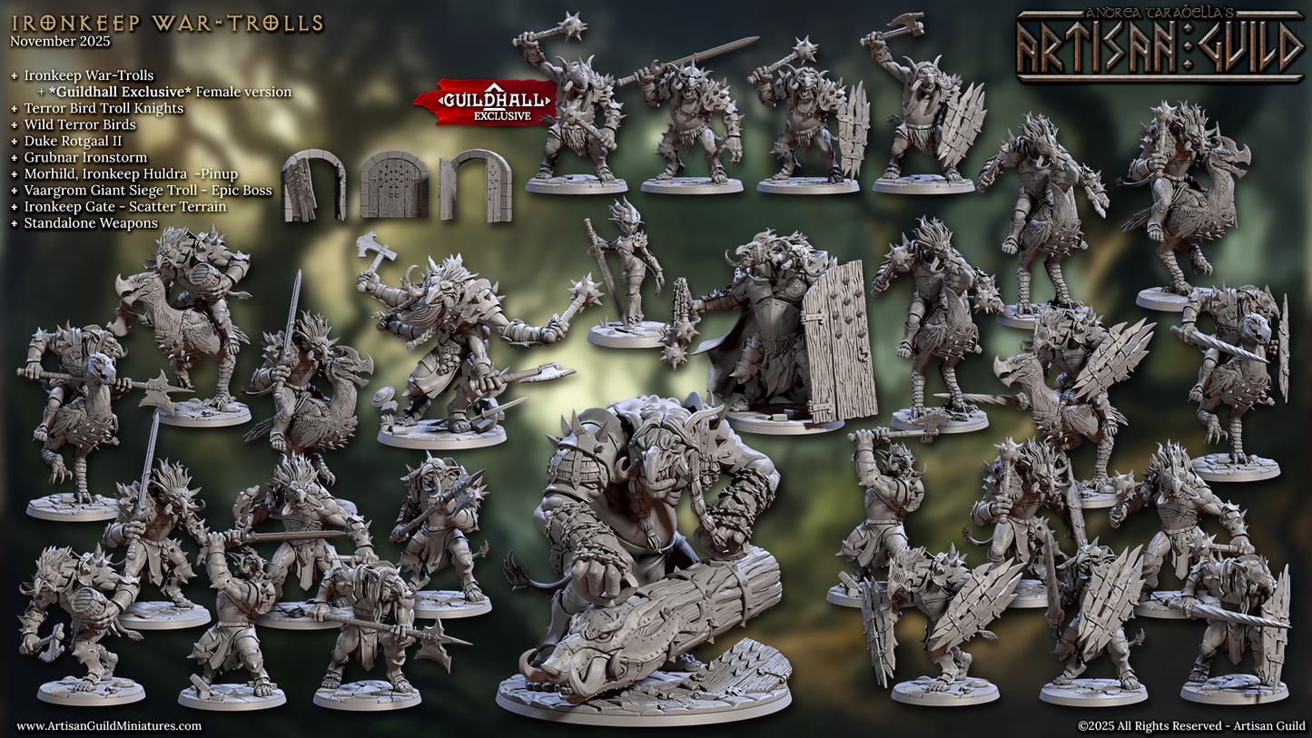 Ironkeep Wartrolls Set 79 (Artisan Guild)